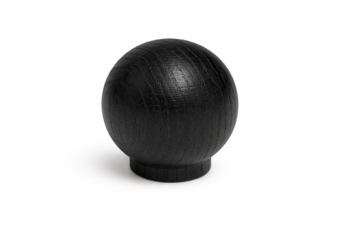 Gałki drewniane do mebli 4 szt | uchwyty meblowe kuliste | gałki do szafek komody szuflad