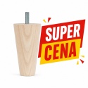 Nogi meblowe drewniane jesionowe 10 cm – nóżki do mebli 4 szt.