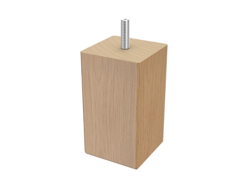 Noga buk kostka 10 cm - surowa